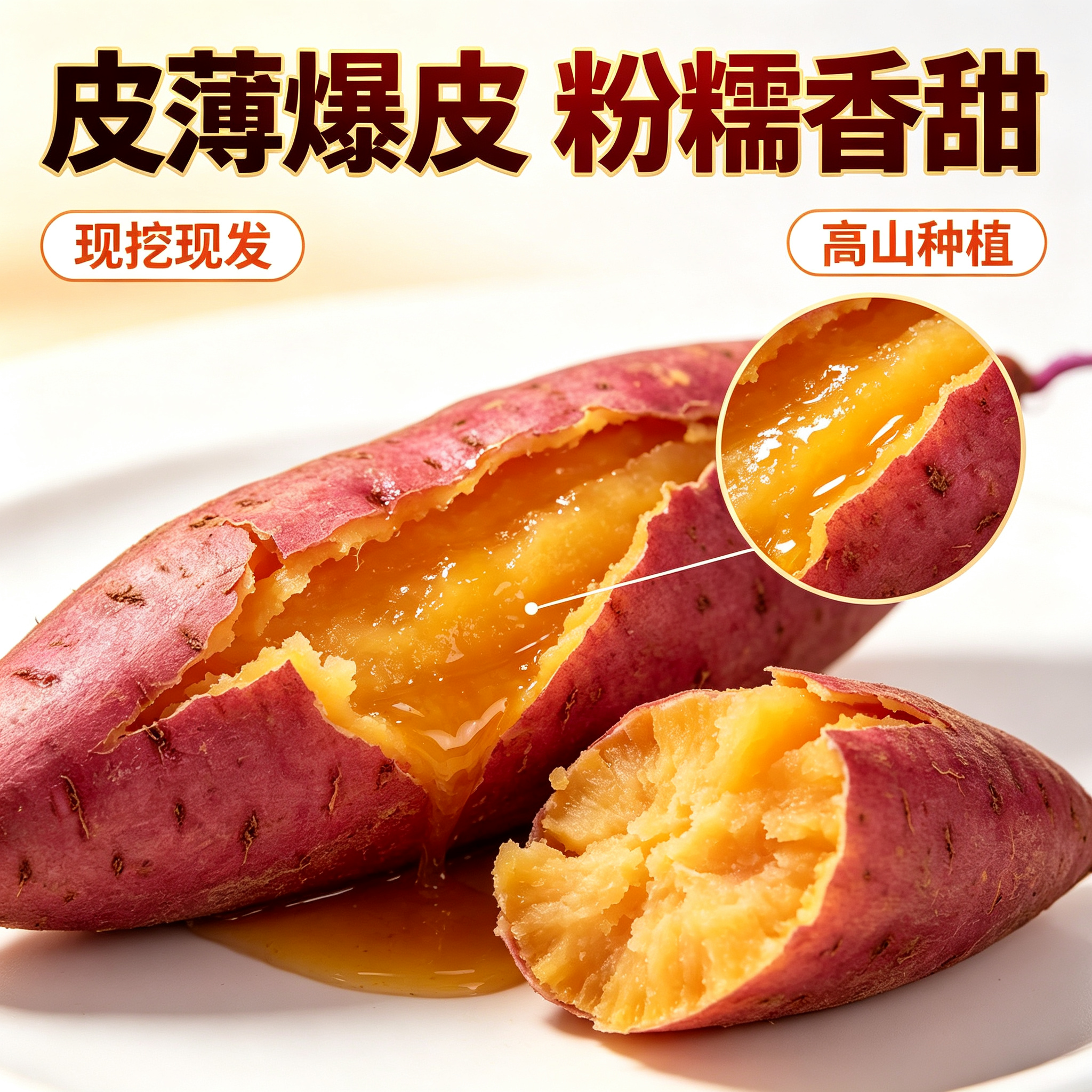 高州爆皮王番薯